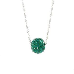 Touchstone Crystal by Swarovski Birthstone Necklace | May | NIB | Emerald